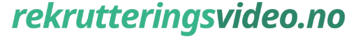 Rekrutteringsvideo. Film og videoproduksjon. 
